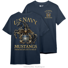 "Deckplate to Helm" Tee | Navy