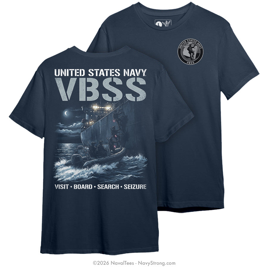 "Cargo Ship" Tee | Navy