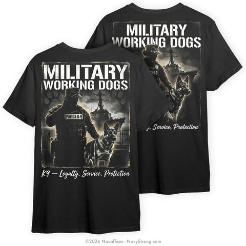 "Dog Handler" Tee | Black