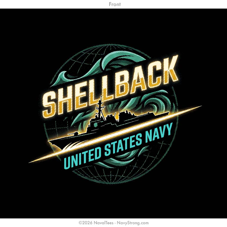 "Shellback Pulse" Tee | Black