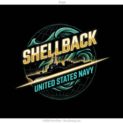 "Shellback Pulse" Tee | Black