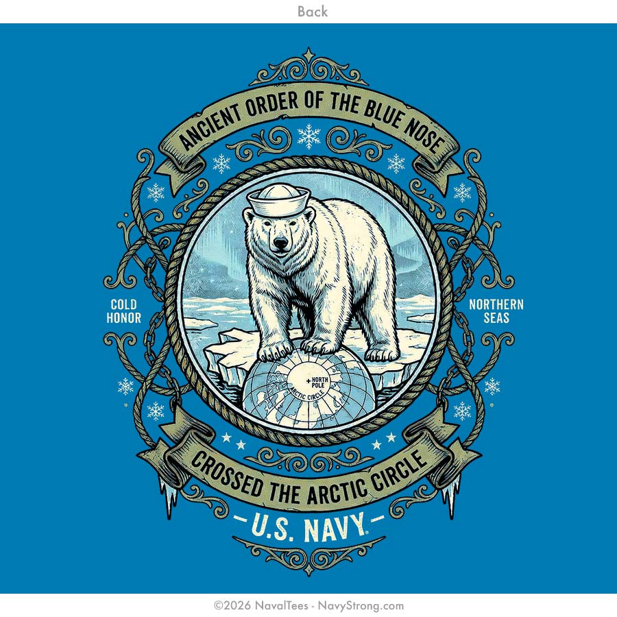 "Artic Circle" Tee | Sapphire