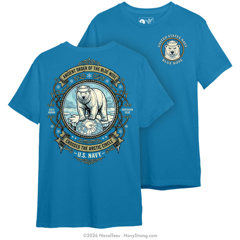 "Artic Circle" Tee | Sapphire