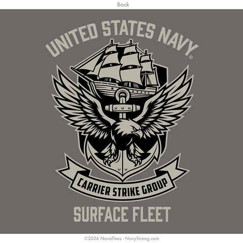 "Carrier Strike Group" Tee | Charcoal