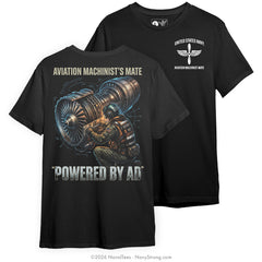 "Powered by AD" Tee | Black