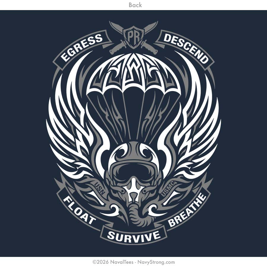 "Parachute Rigger" Tee | Navy