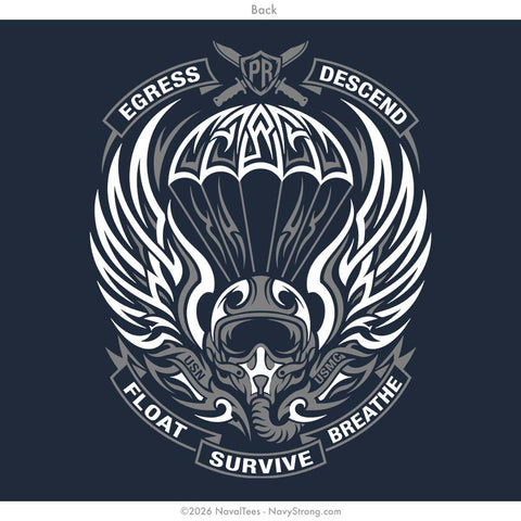 "Parachute Rigger" Tee | Navy