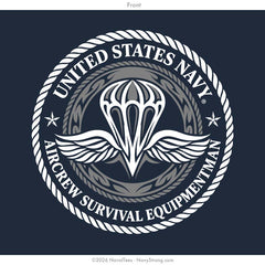 "Parachute Rigger" Tee | Navy