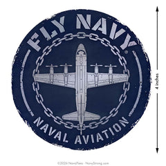 "Fly Navy Aircrafts" | 4 inch Vinyl Decal