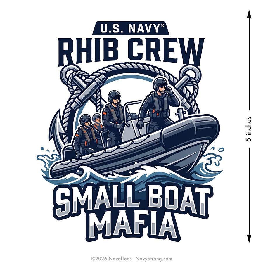 "Small Boat Mafia" | 5 inch Vinyl Decal