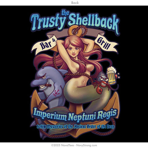 "Trusty Shellback" Tee | Black