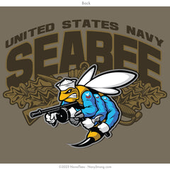 "Seabee Combat" Tee | NWU Brown