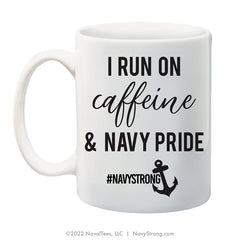 "CAFFEINE & PRIDE" | 15 oz Coffee Mug