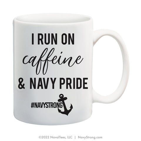 "CAFFEINE & PRIDE" | 15 oz Coffee Mug